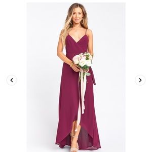 Show Me Your Mumu Mariah Dress in Merlot